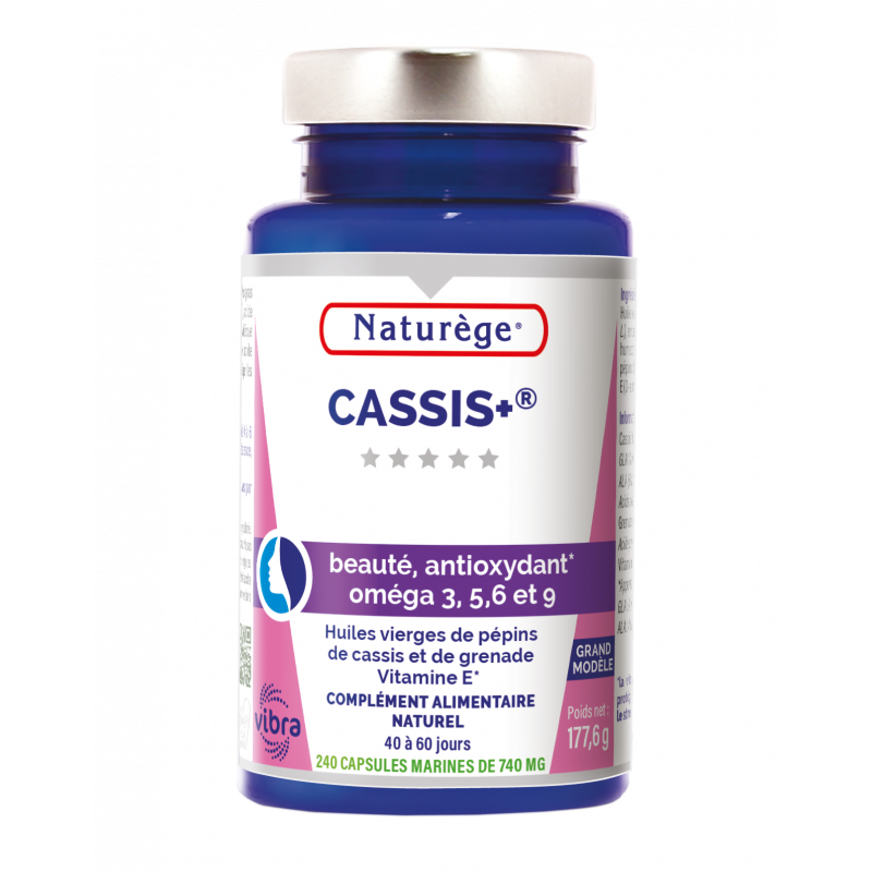 CASSIS +® - Compléments alimentaires anti-oxydants