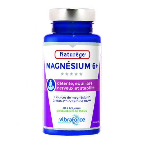 Magnesium 6+ - Compléments alimentaires contre le stress